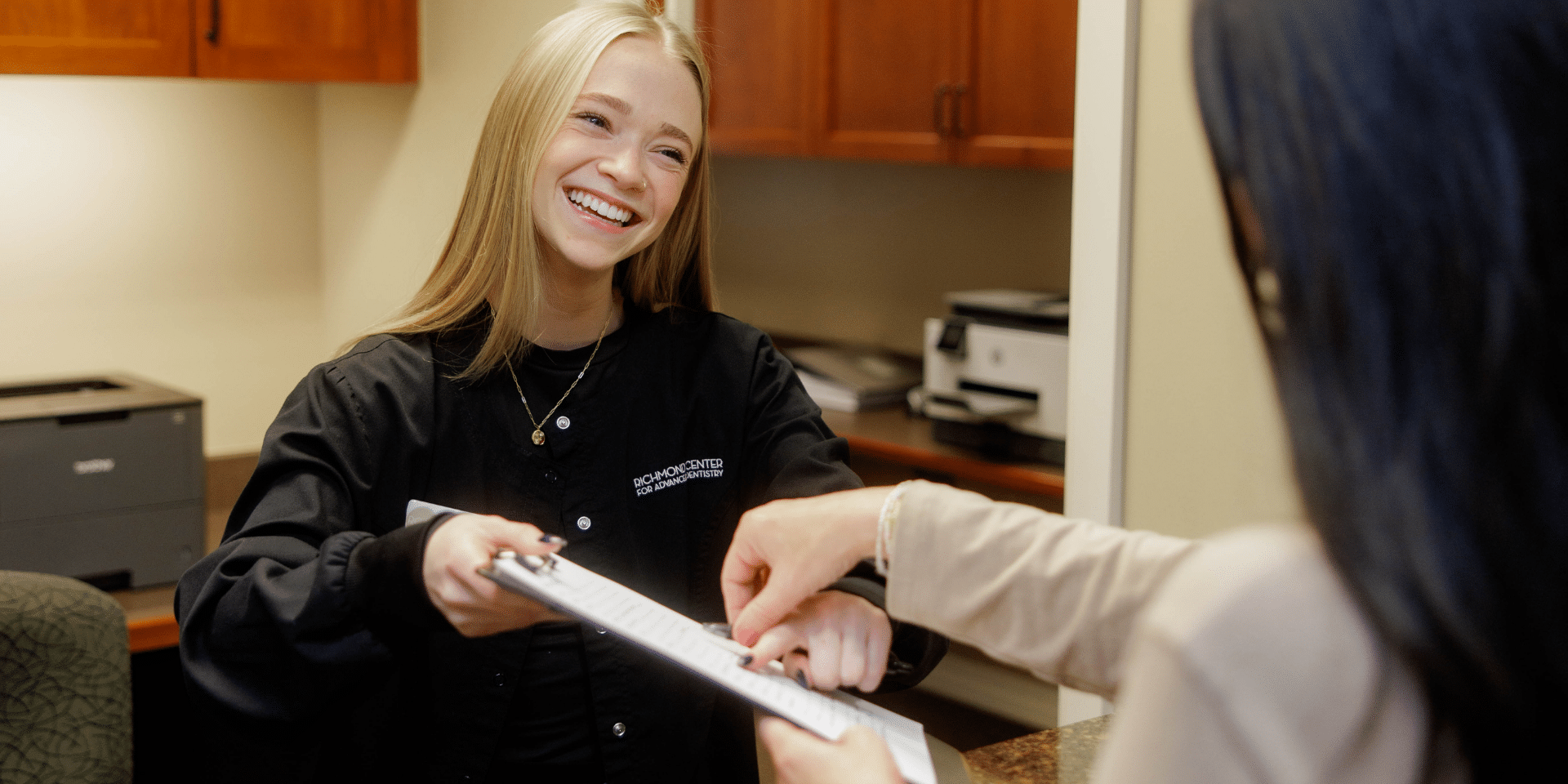 Front Desk Richmond Center for Advanced Dentistry in Richmond, VA